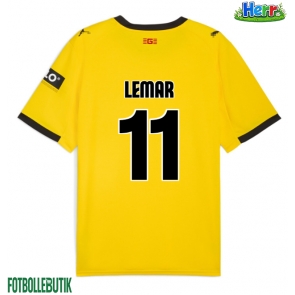 Girona Thomas Lemar #11 Bortatröja 2025-26 Kortärmad